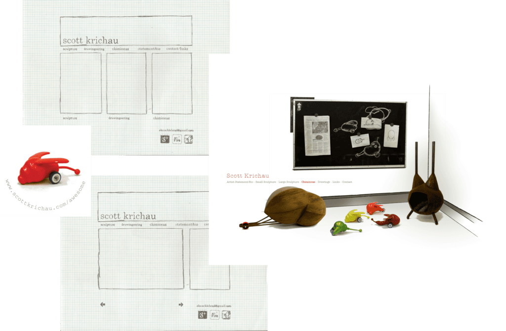 Scott krichau website collateral